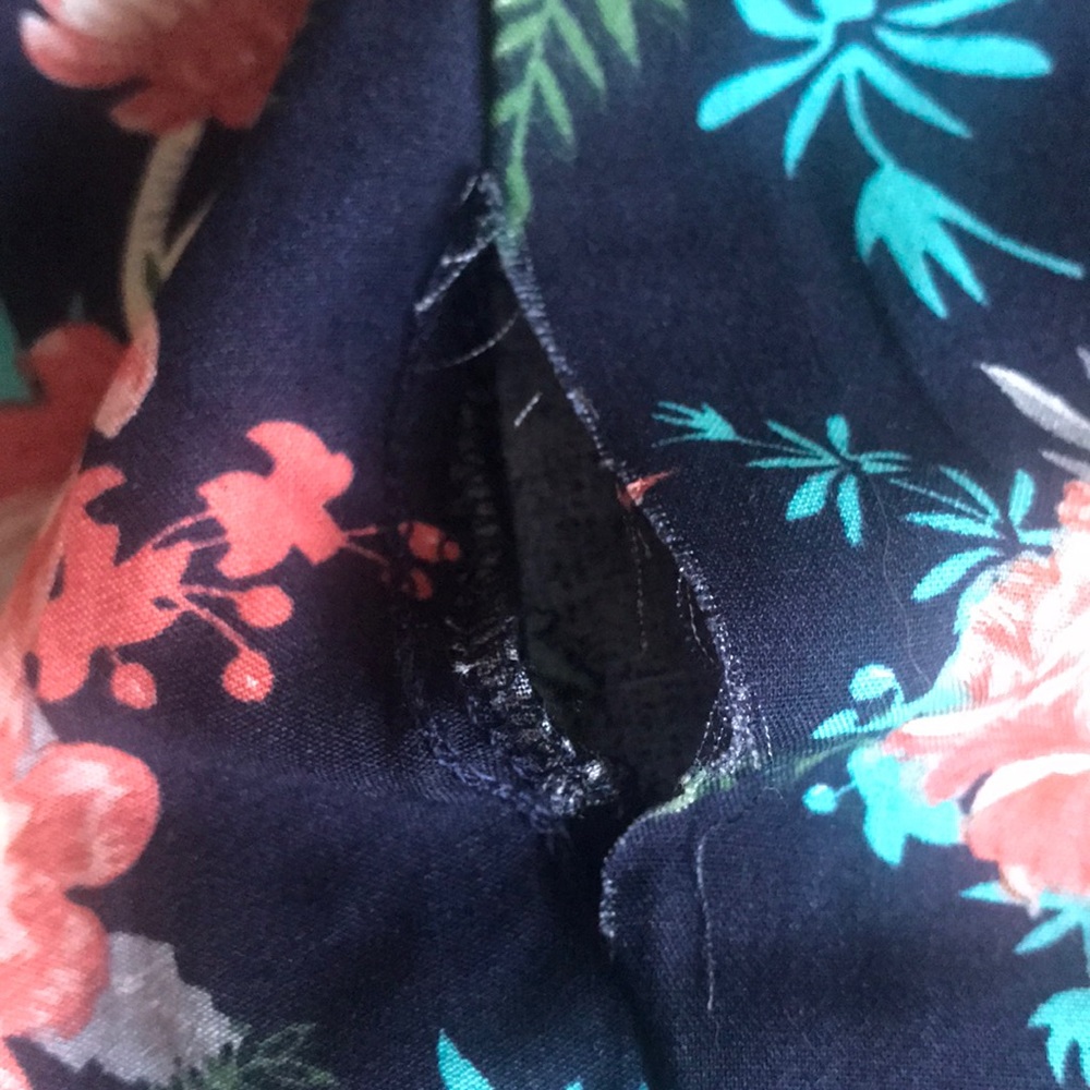 Plus Size Blue Floral Cardigan Kimono Duster NWT - Picture 6 of 7
